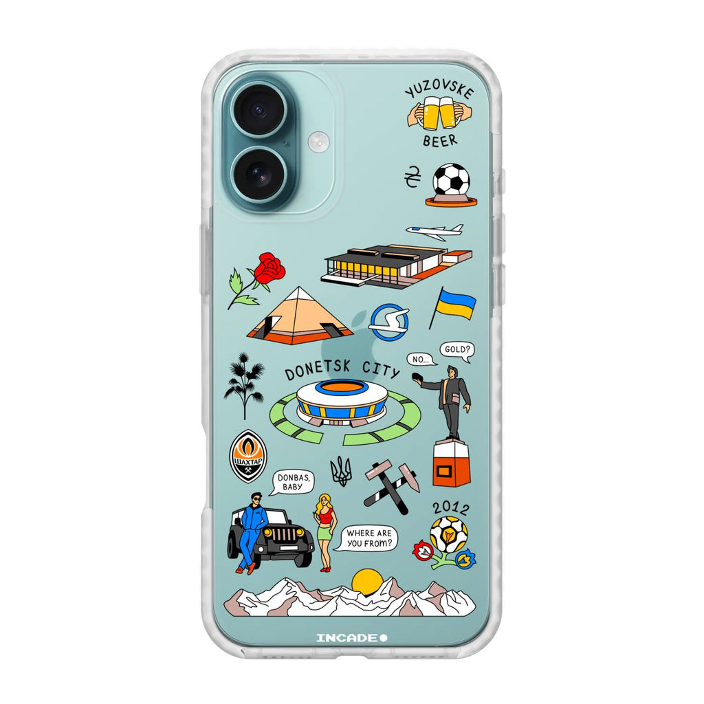 Чохол для iPhone 16 Plus DONETSK - INCADE