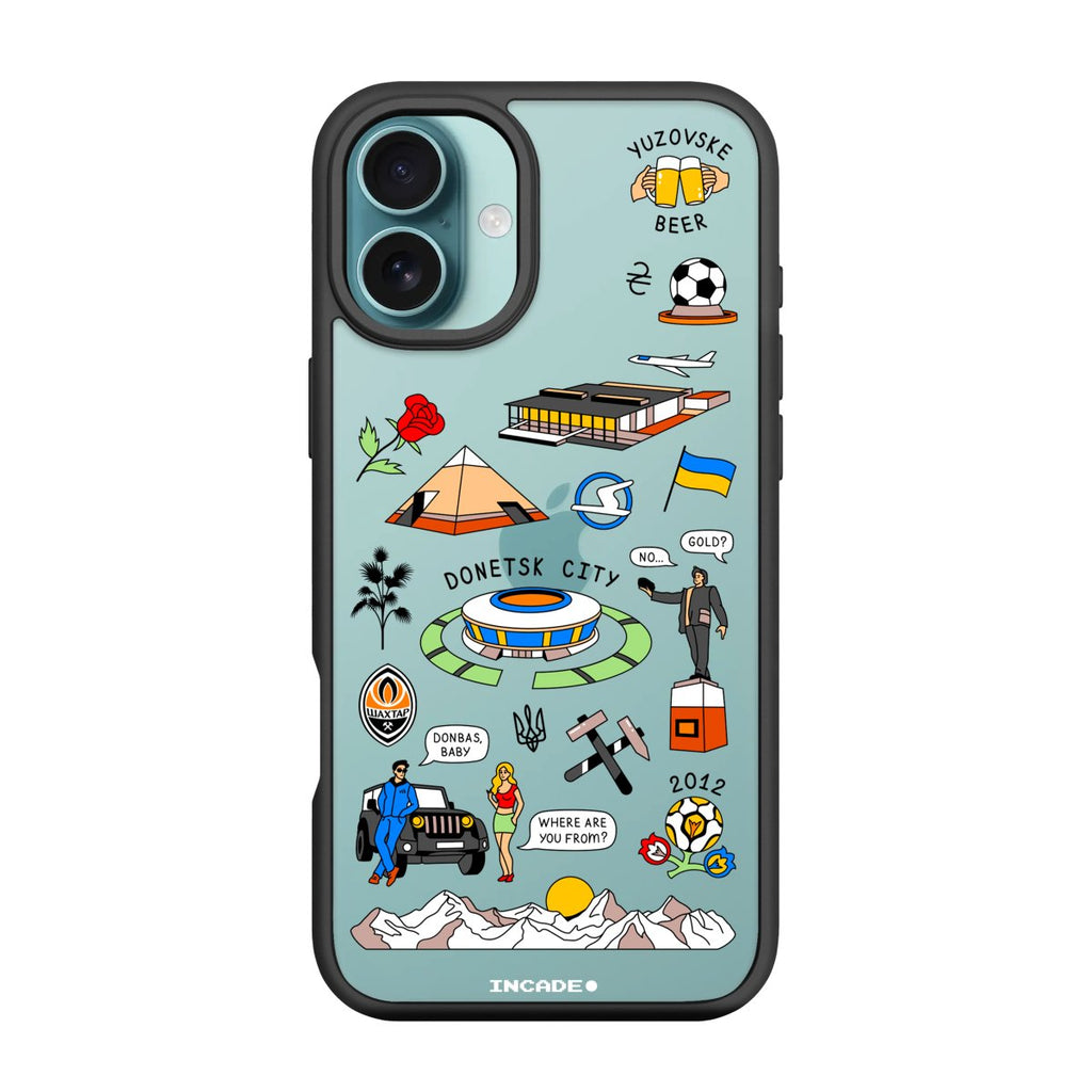 Чохол для iPhone 16 Plus DONETSK - INCADE