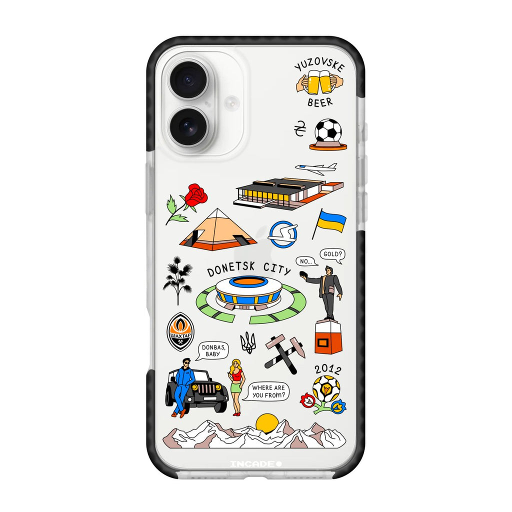 Чохол для iPhone 16 Plus DONETSK - INCADE