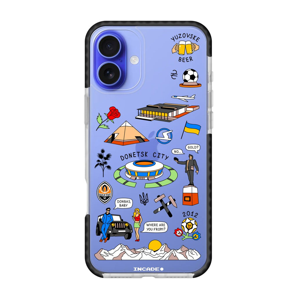 Чохол для iPhone 16 Plus DONETSK - INCADE