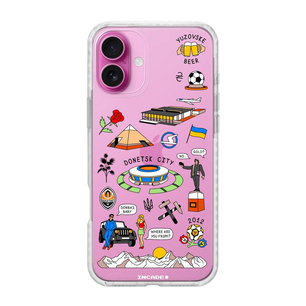 Чохол для iPhone 16 Plus DONETSK - INCADE