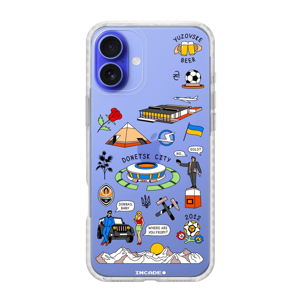 Чохол для iPhone 16 Plus DONETSK - INCADE