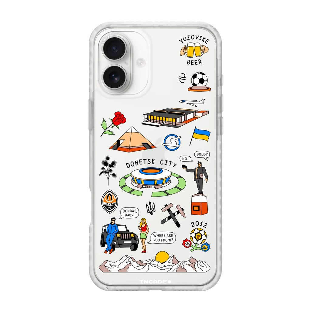 Чохол для iPhone 16 Plus DONETSK - INCADE