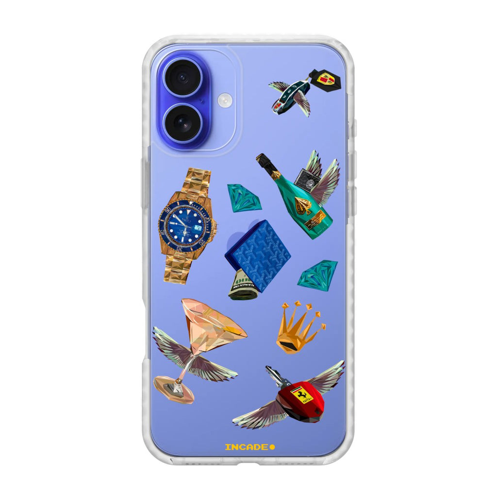 Чохол для iPhone 16 Plus Ferrari porsche rolex - INCADE