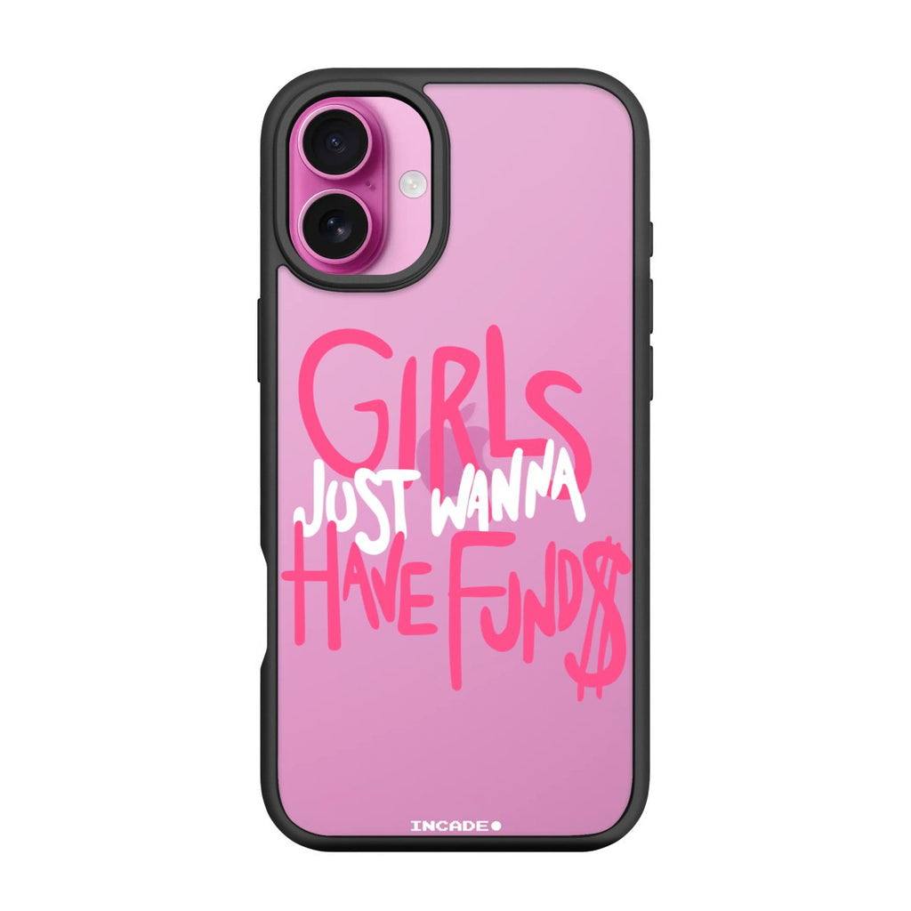 Чохол для iPhone 16 Plus funds pink - INCADE