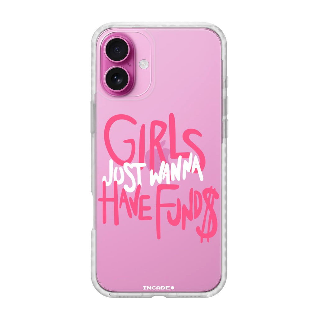 Чохол для iPhone 16 Plus funds pink - INCADE