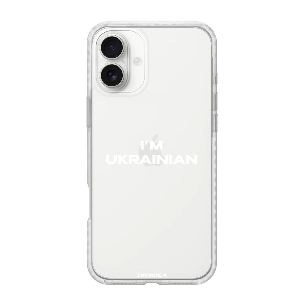 Чохол для iPhone 16 Plus i'm ukrainian - INCADE