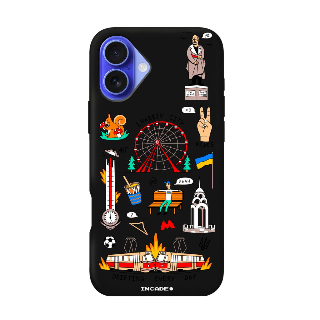 Чохол для iPhone 16 Plus KHARKIV - INCADE
