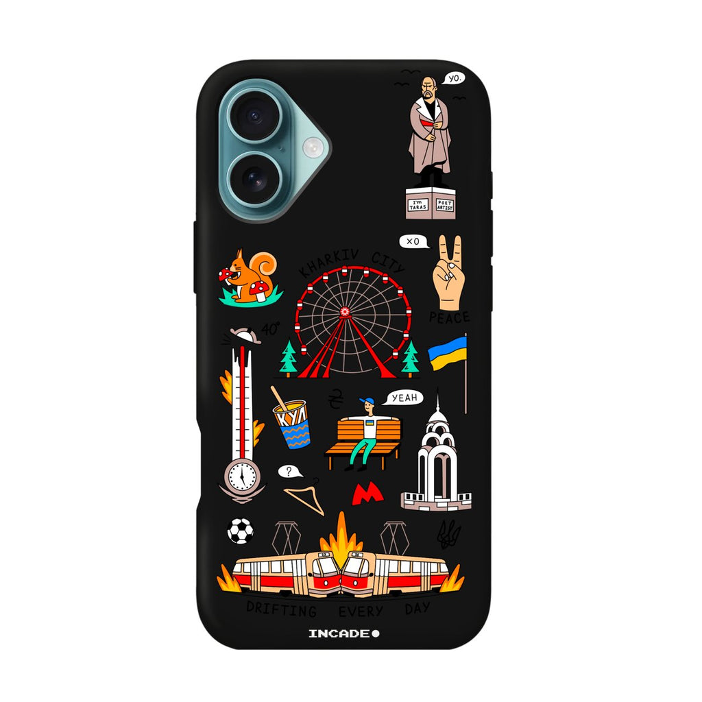 Чохол для iPhone 16 Plus KHARKIV - INCADE