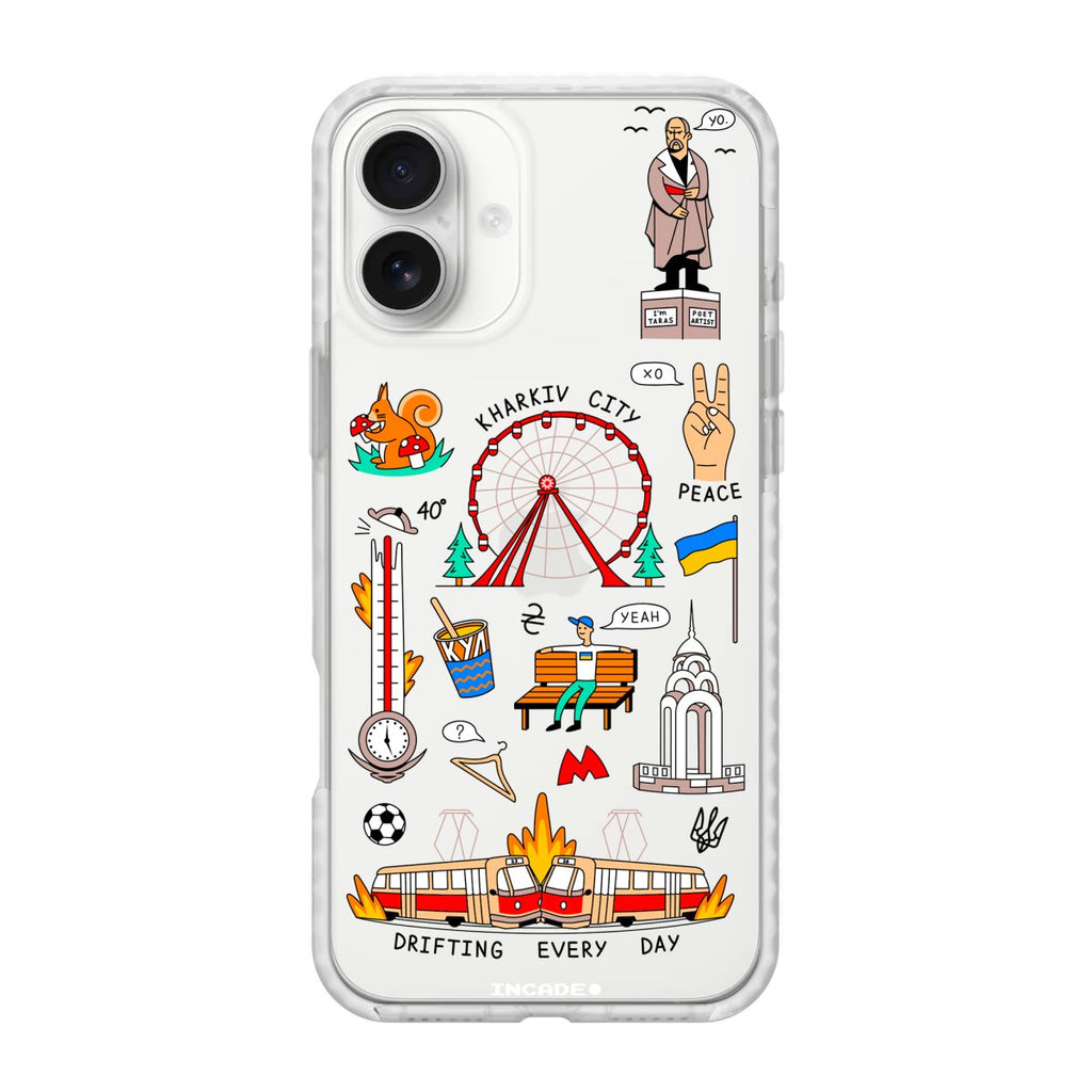 Чохол для iPhone 16 Plus KHARKIV - INCADE
