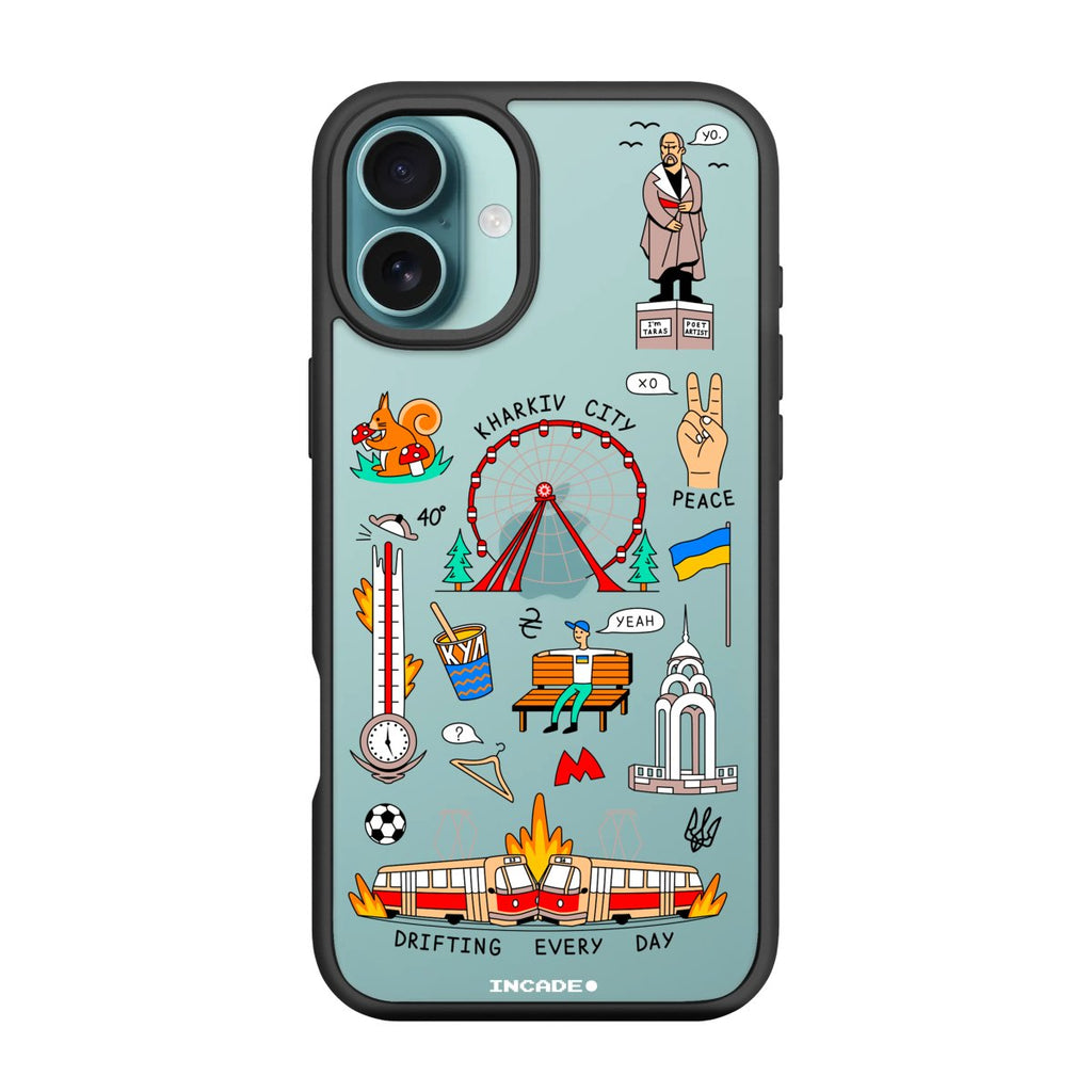 Чохол для iPhone 16 Plus KHARKIV - INCADE