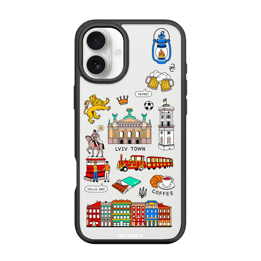 Чохол для iPhone 16 Plus LVIV - INCADE