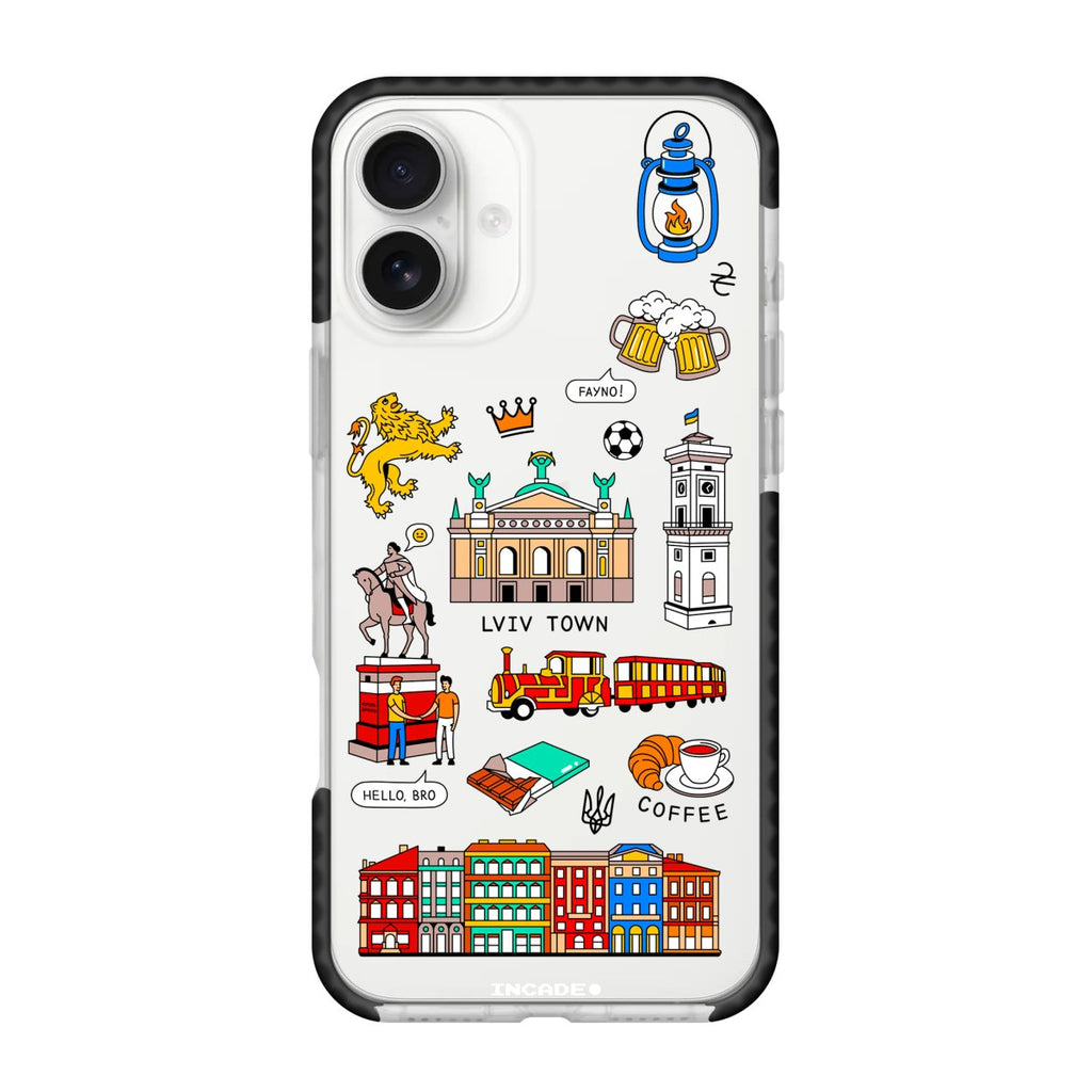 Чохол для iPhone 16 Plus LVIV - INCADE