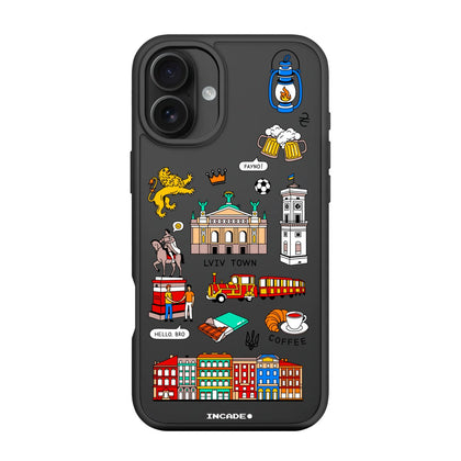 Чохол для iPhone 16 Plus LVIV - INCADE