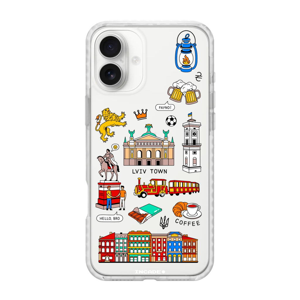 Чохол для iPhone 16 Plus LVIV - INCADE
