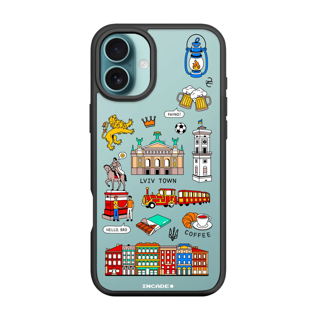 Чохол для iPhone 16 Plus LVIV - INCADE