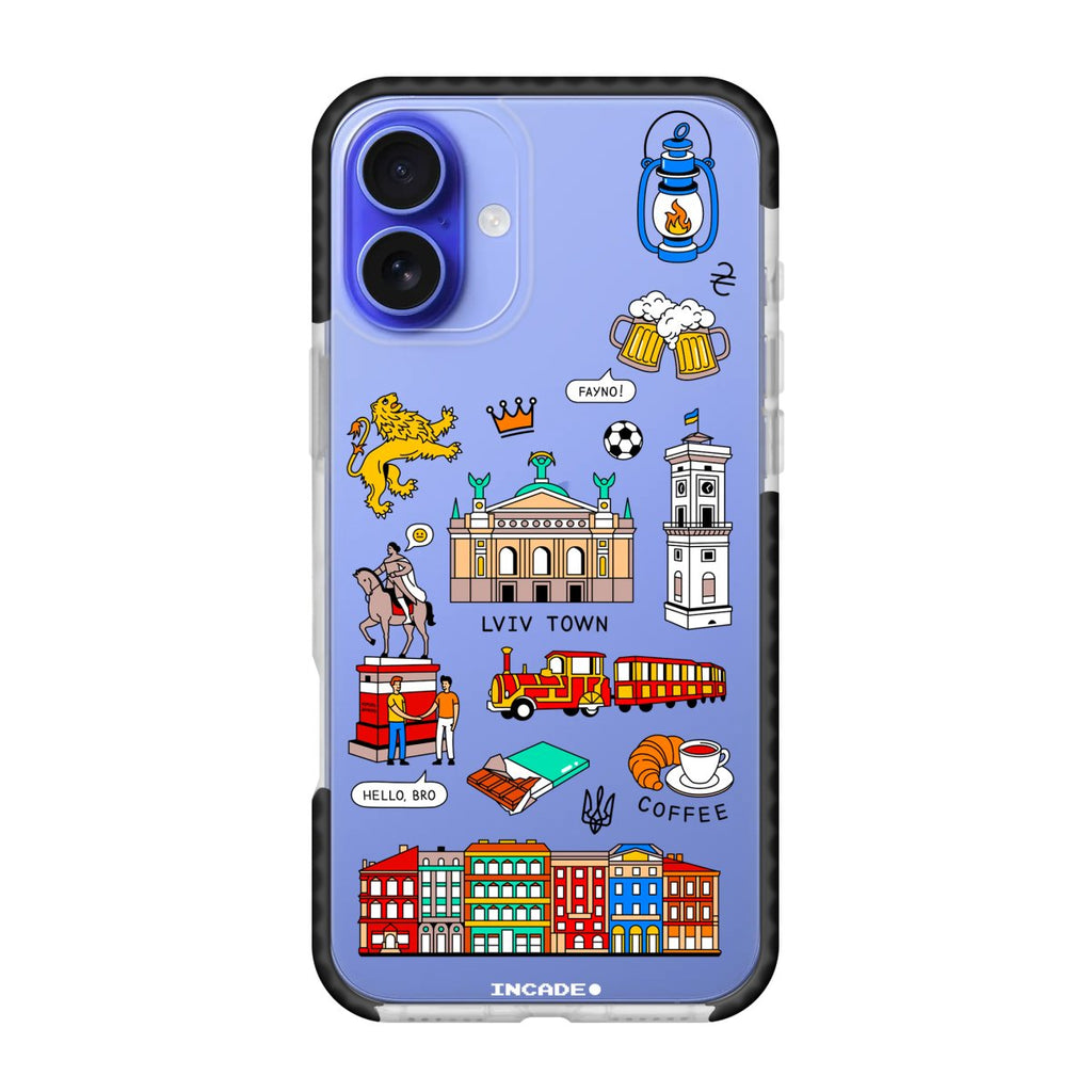 Чохол для iPhone 16 Plus LVIV - INCADE