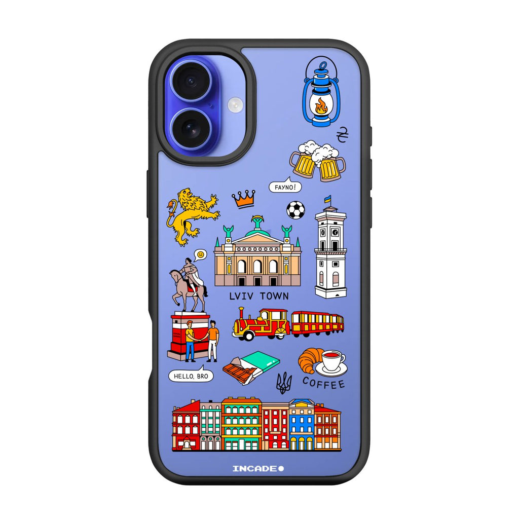 Чохол для iPhone 16 Plus LVIV - INCADE