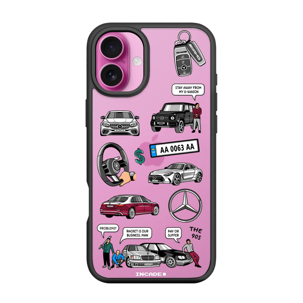 Чохол для iPhone 16 Plus MERCEDES - INCADE