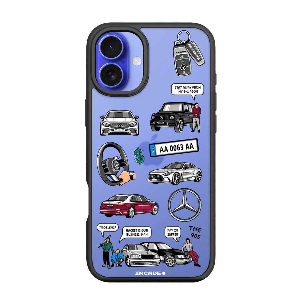 Чохол для iPhone 16 Plus MERCEDES - INCADE