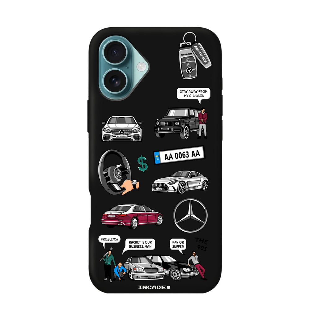 Чохол для iPhone 16 Plus MERCEDES - INCADE