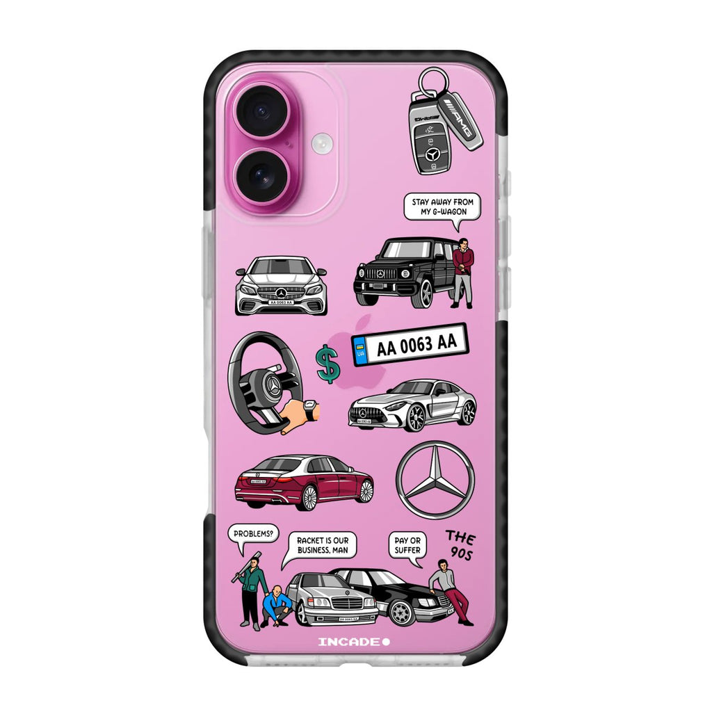 Чохол для iPhone 16 Plus MERCEDES - INCADE