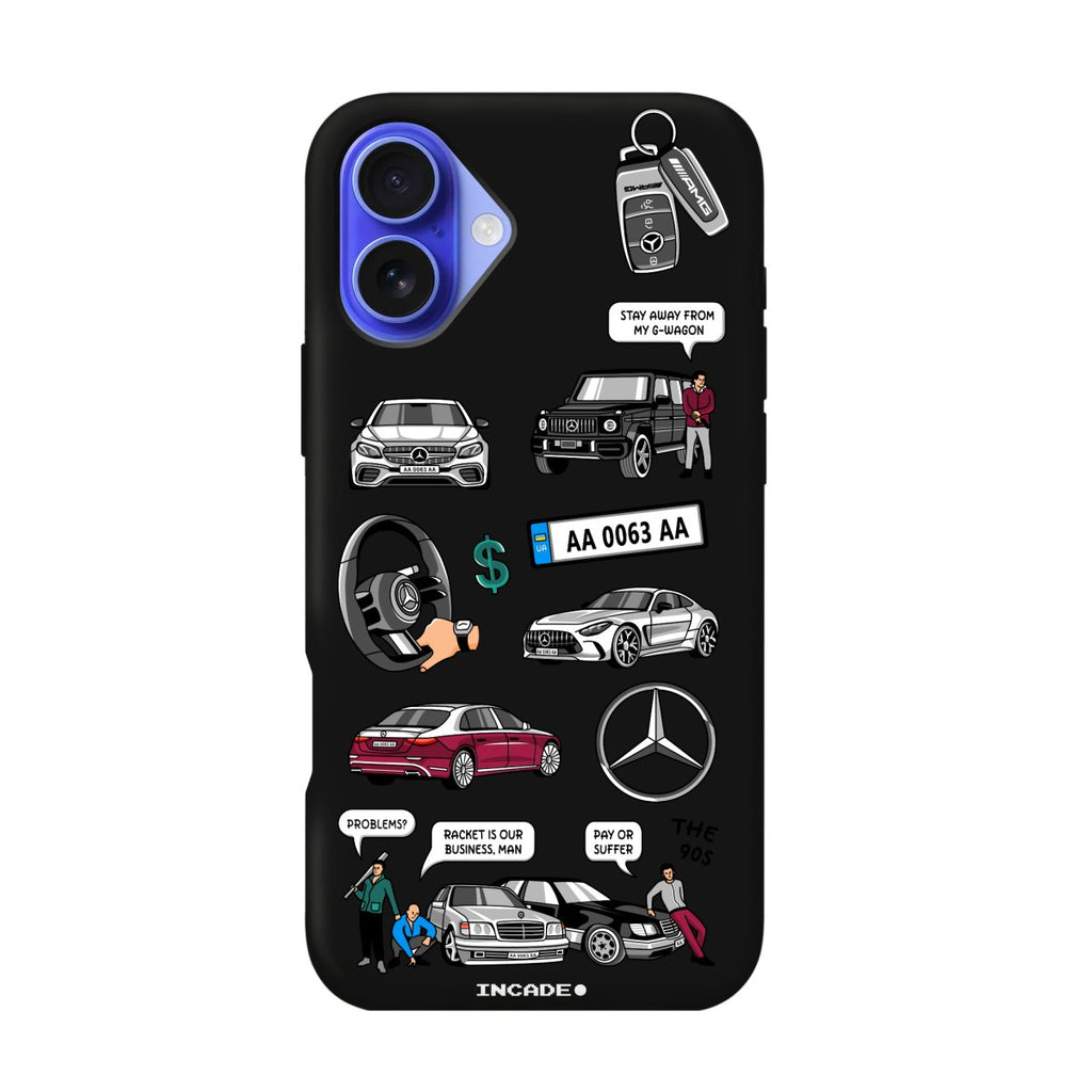 Чохол для iPhone 16 Plus MERCEDES - INCADE