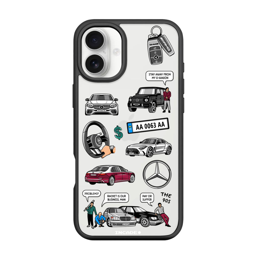 Чохол для iPhone 16 Plus MERCEDES - INCADE