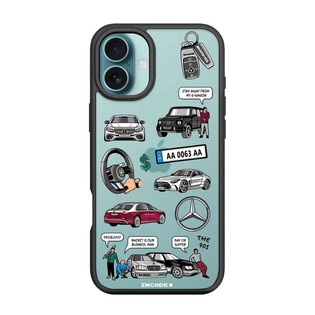 Чохол для iPhone 16 Plus MERCEDES - INCADE