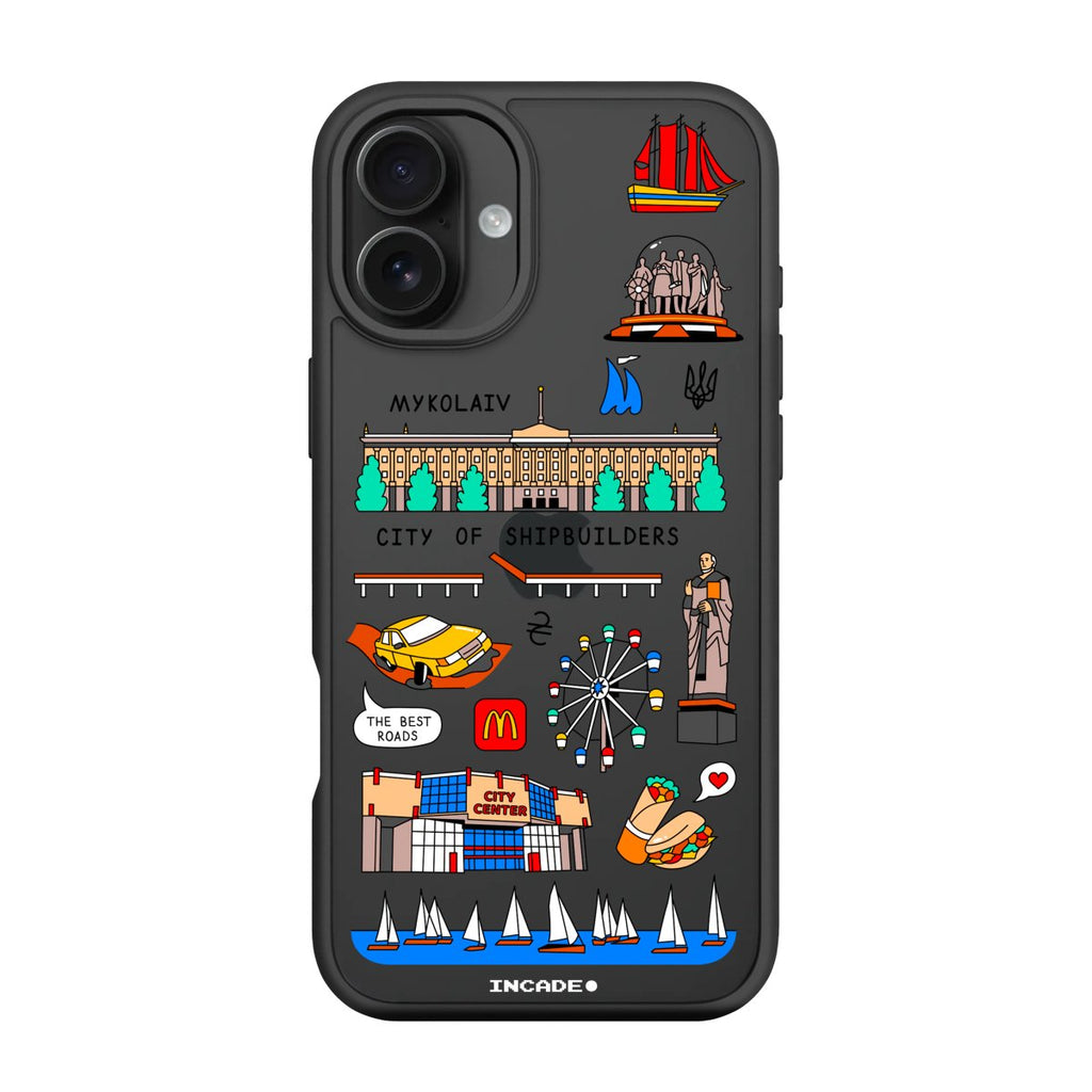 Чохол для iPhone 16 Plus MYKOLAIV - INCADE