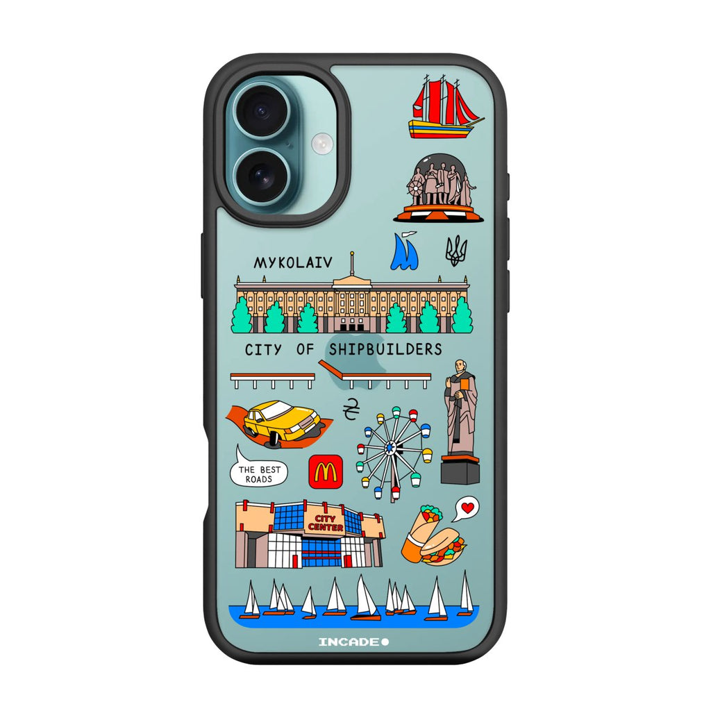 Чохол для iPhone 16 Plus MYKOLAIV - INCADE