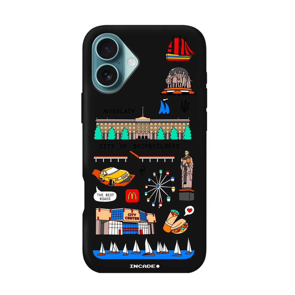Чохол для iPhone 16 Plus MYKOLAIV - INCADE
