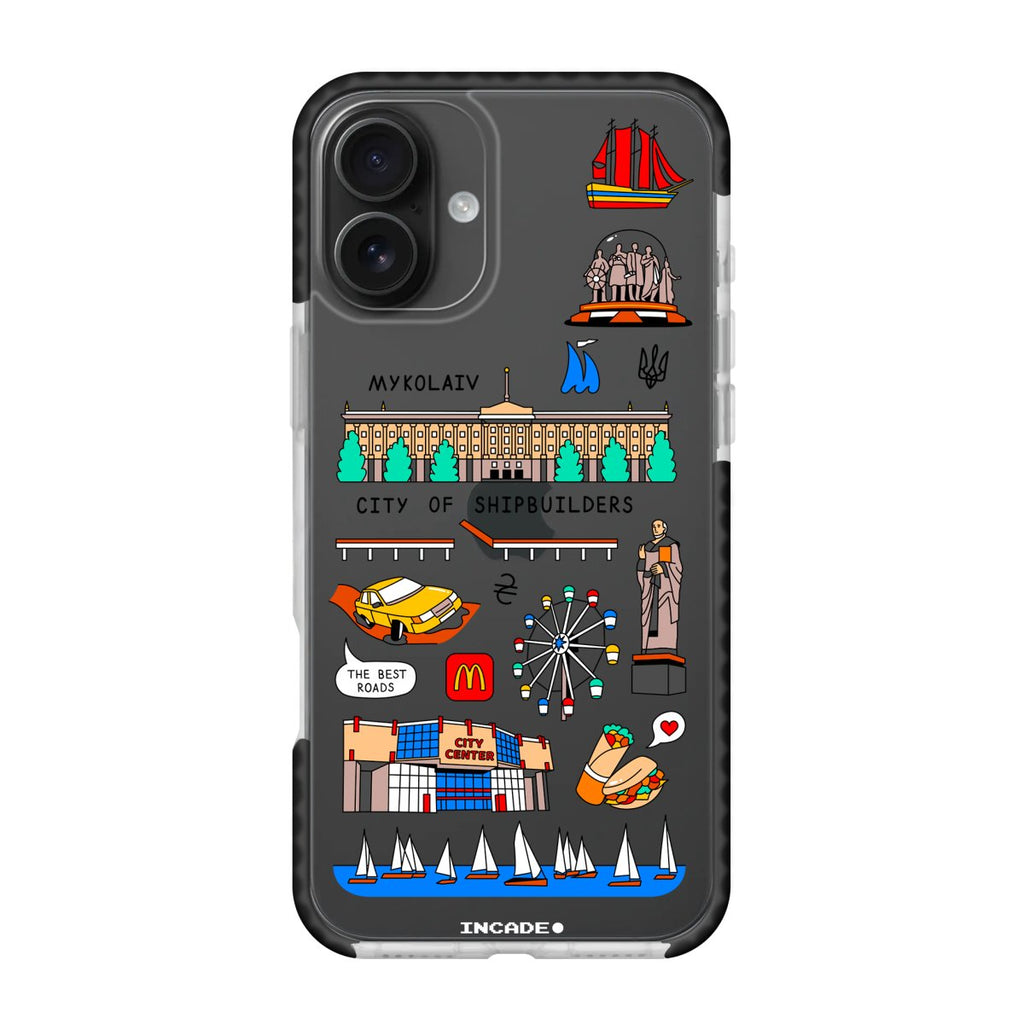 Чохол для iPhone 16 Plus MYKOLAIV - INCADE
