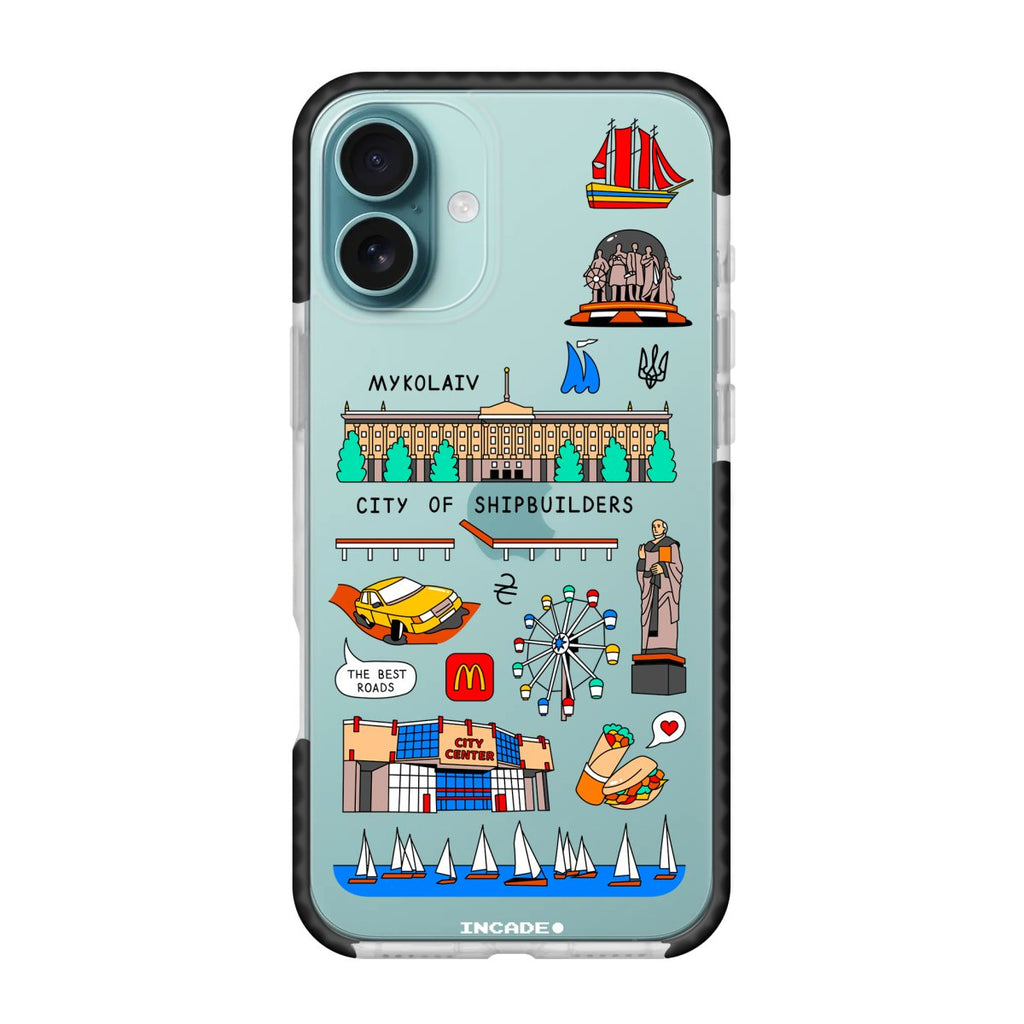 Чохол для iPhone 16 Plus MYKOLAIV - INCADE