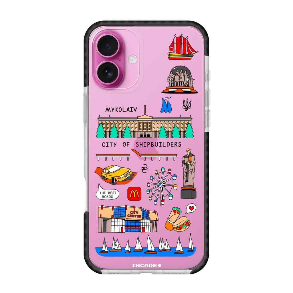 Чохол для iPhone 16 Plus MYKOLAIV - INCADE