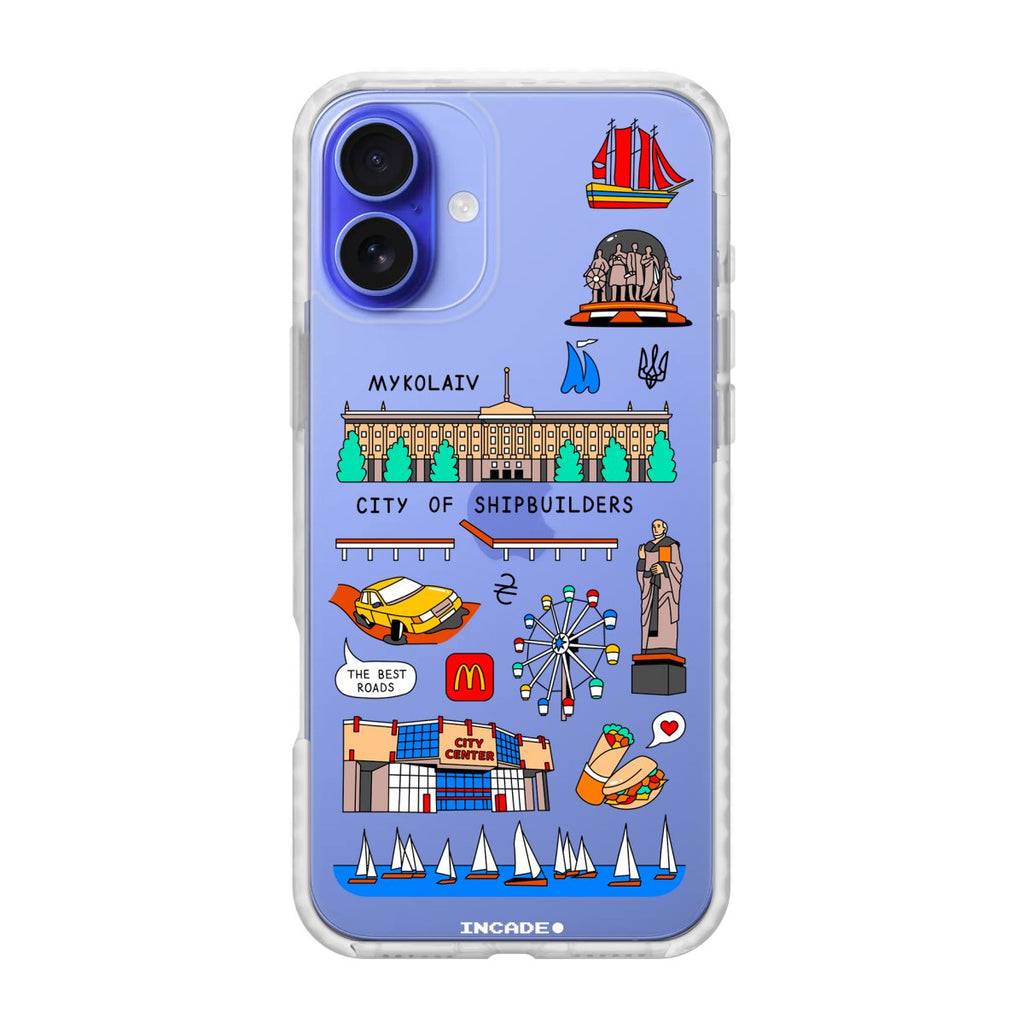 Чохол для iPhone 16 Plus MYKOLAIV - INCADE