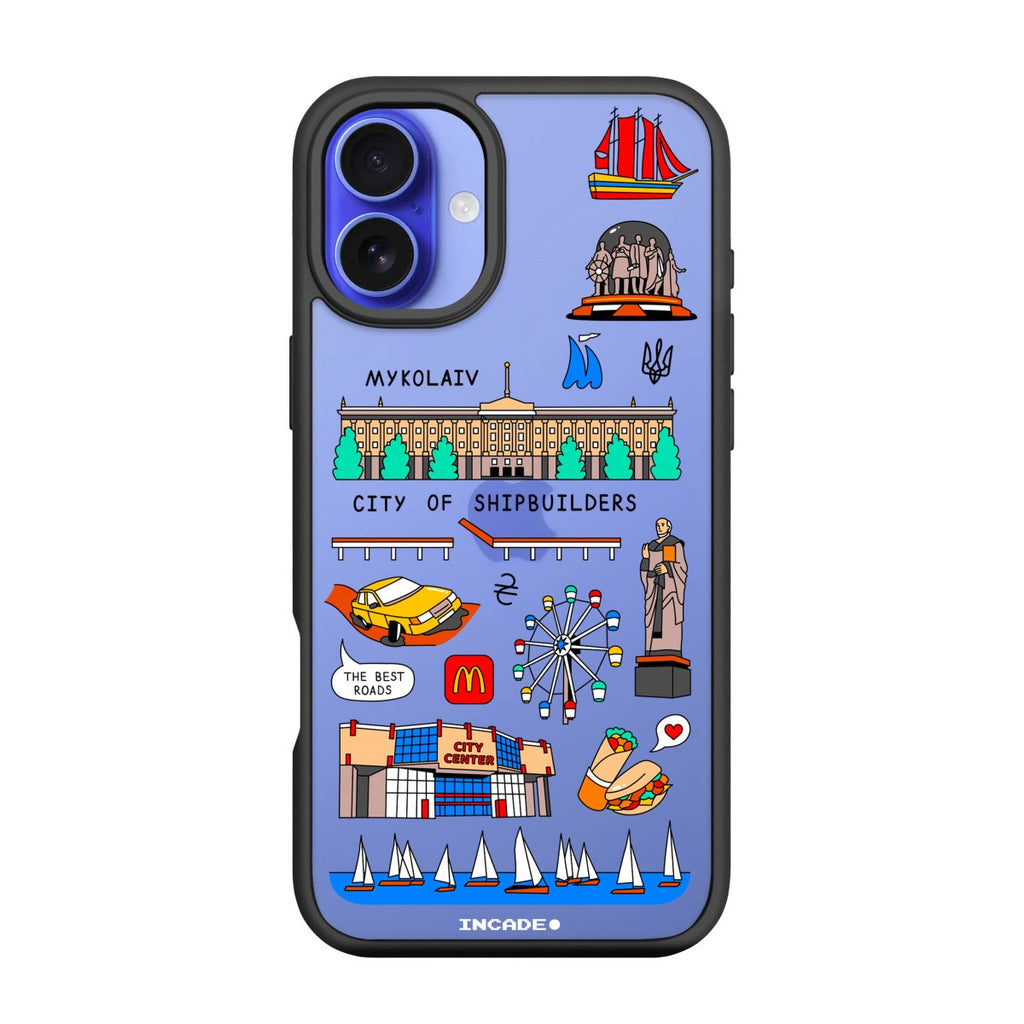 Чохол для iPhone 16 Plus MYKOLAIV - INCADE