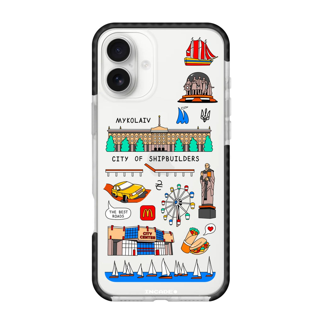 Чохол для iPhone 16 Plus MYKOLAIV - INCADE