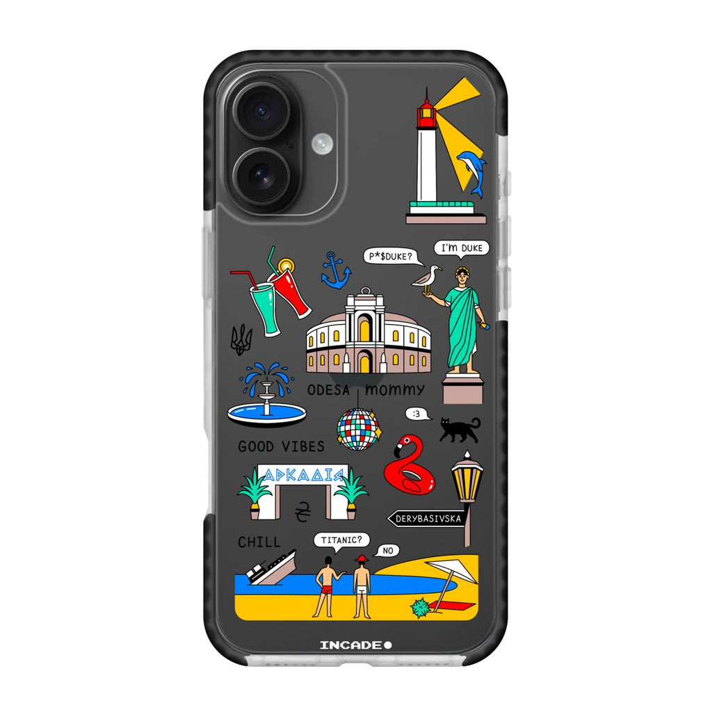 Чохол для iPhone 16 Plus ODESA - INCADE