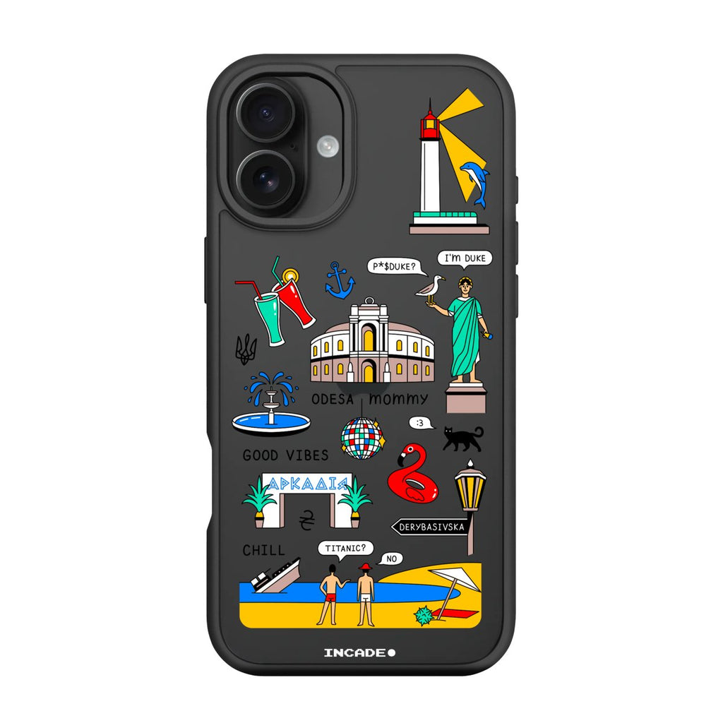 Чохол для iPhone 16 Plus ODESA - INCADE