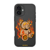 Чохол для iPhone 16 Plus з принтом on fire