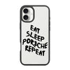 Чохол для iPhone 16 Plus з принтом porsche black