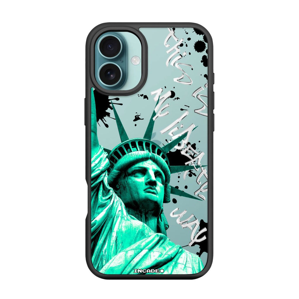 Чохол для iPhone 16 Plus STATUE GREEN - INCADE