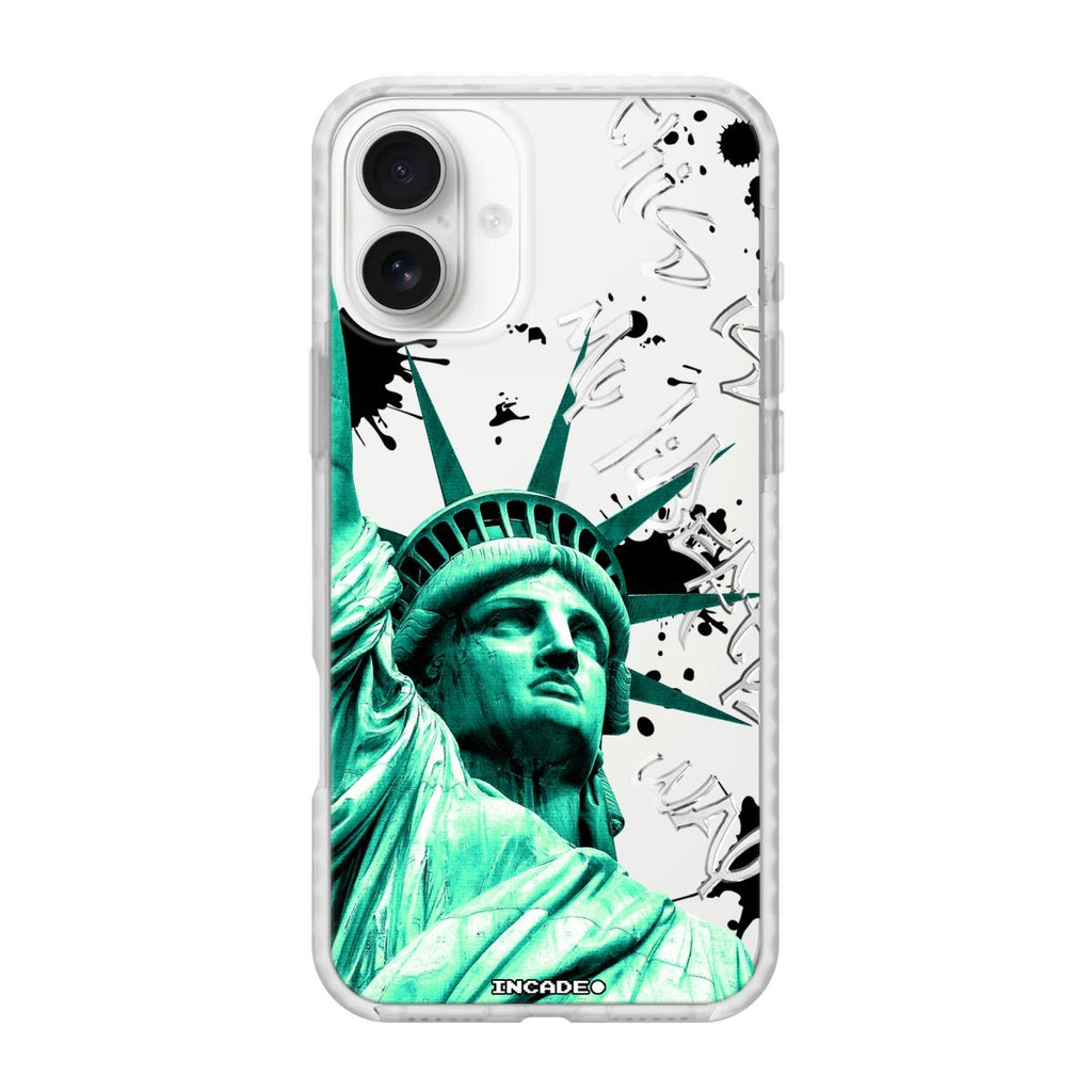 Чохол для iPhone 16 Plus STATUE GREEN - INCADE