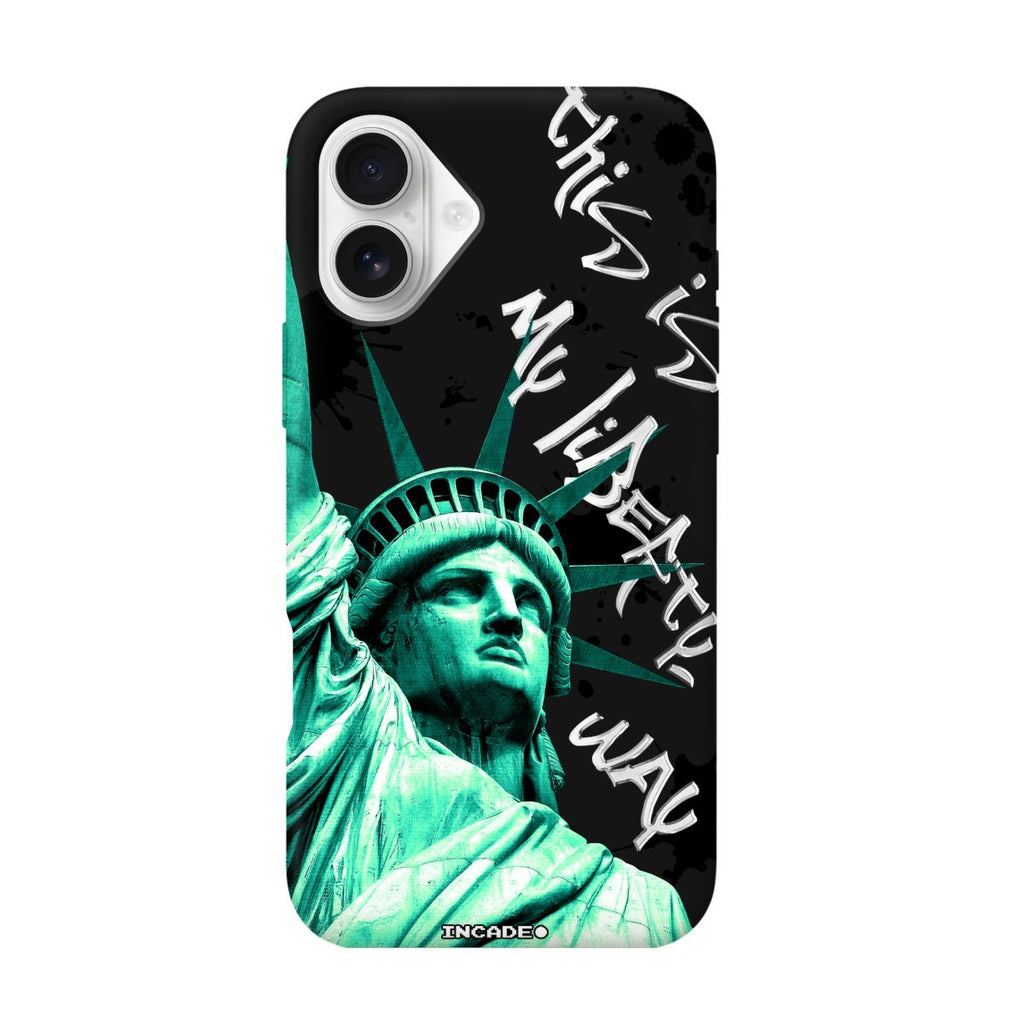 Чохол для iPhone 16 Plus STATUE GREEN - INCADE