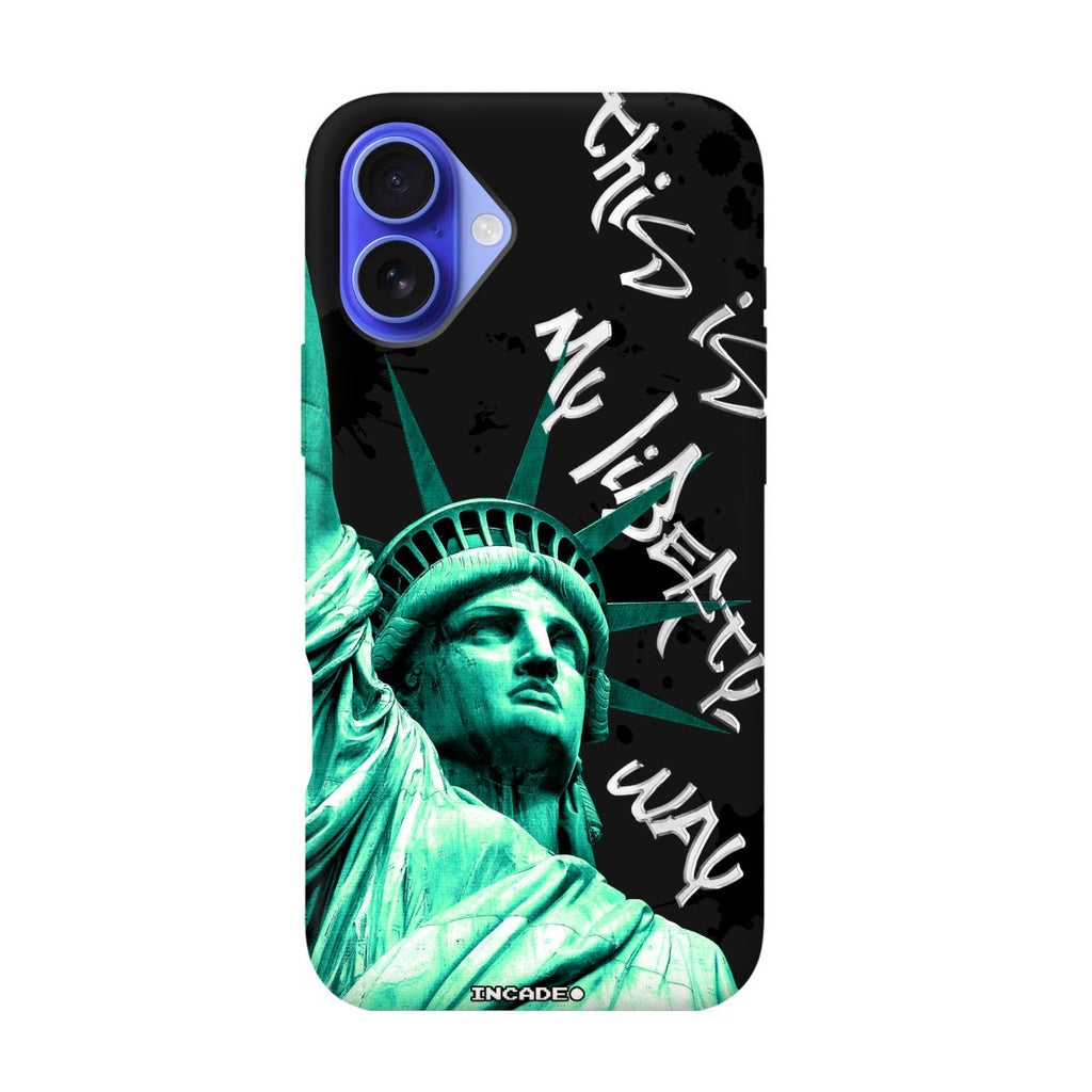 Чохол для iPhone 16 Plus STATUE GREEN - INCADE