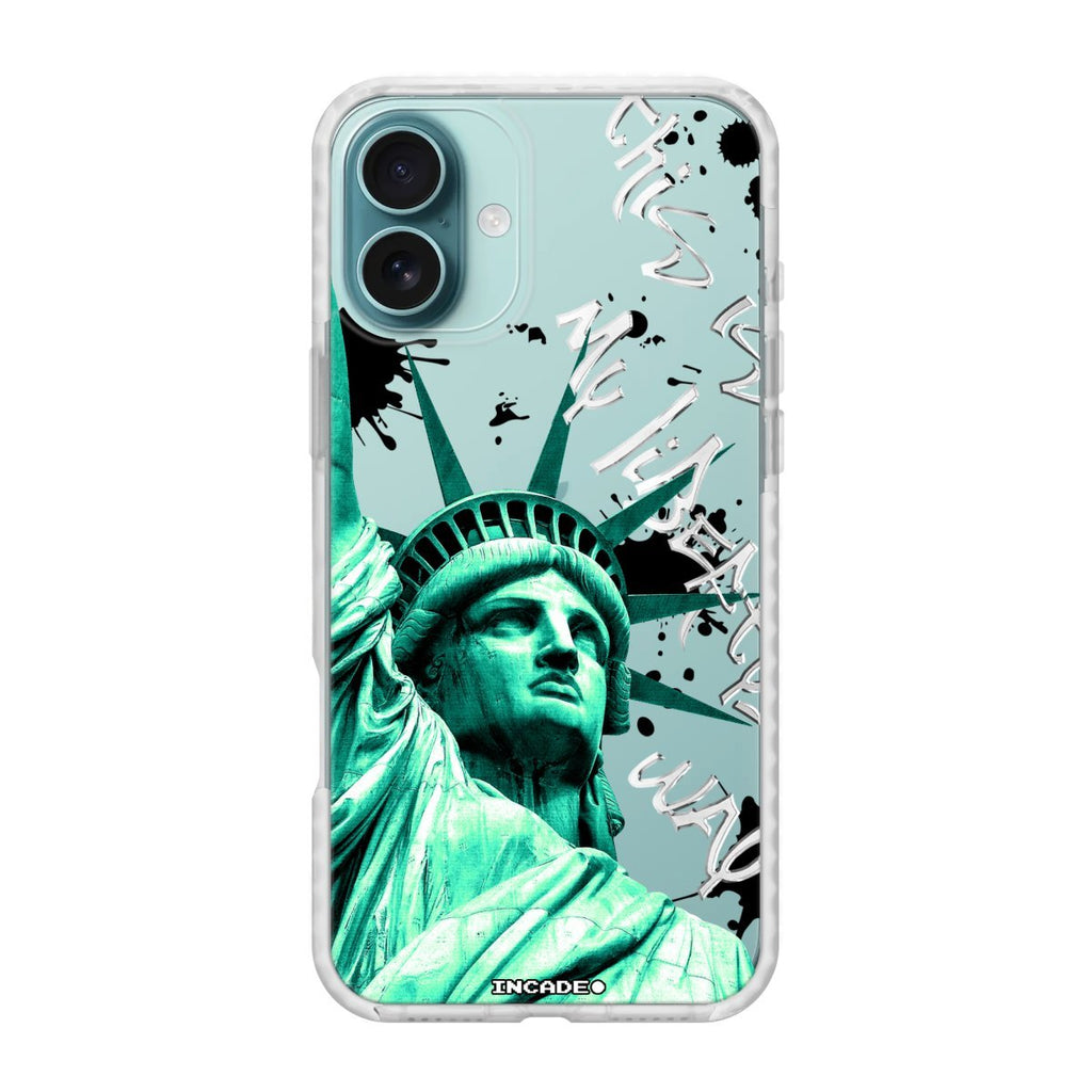 Чохол для iPhone 16 Plus STATUE GREEN - INCADE
