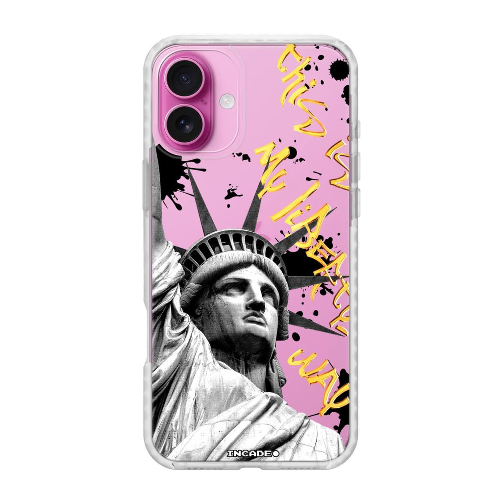 Чохол для iPhone 16 Plus STATUE GREY - INCADE