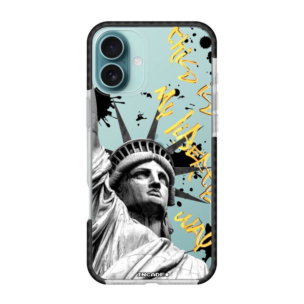 Чохол для iPhone 16 Plus STATUE GREY - INCADE