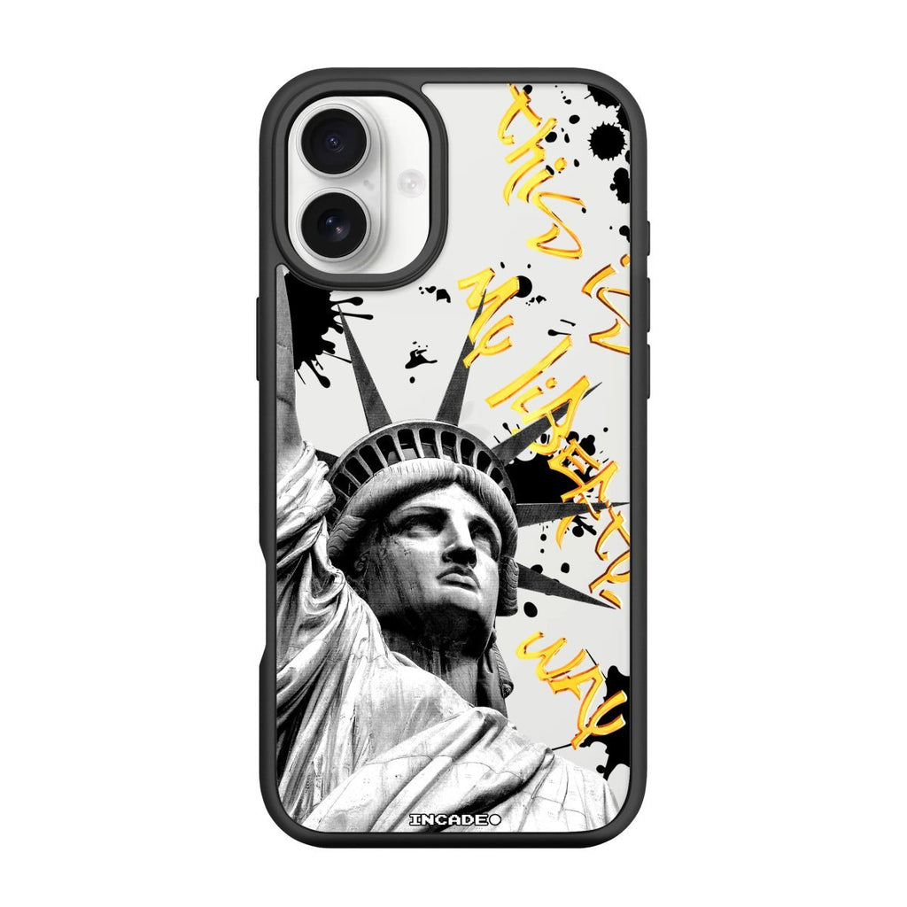 Чохол для iPhone 16 Plus STATUE GREY - INCADE